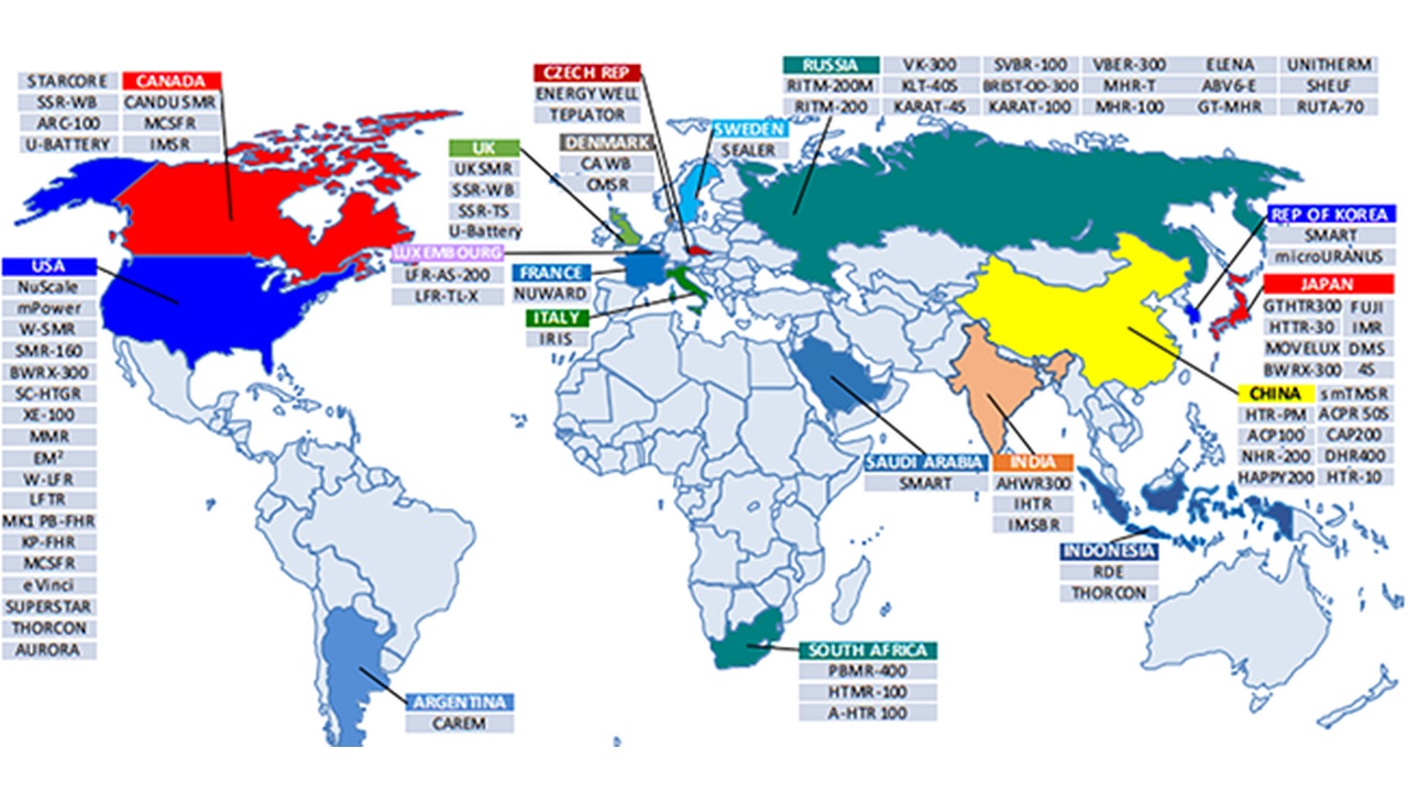 Color-coded world map with region labels and code boxes pointing to each country or area in the infographic of regional data.